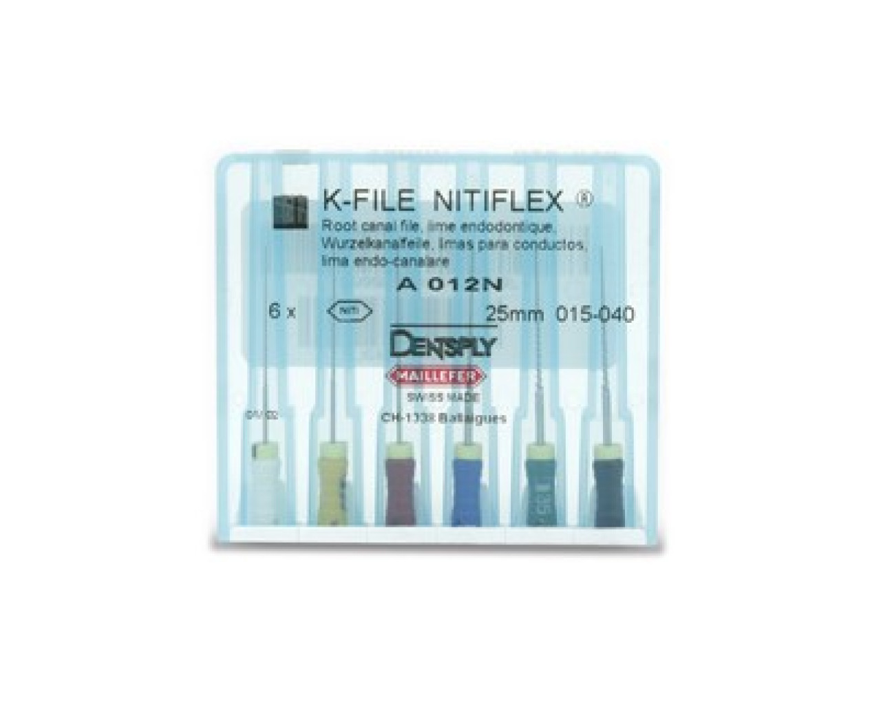 K-File Nitiflex Maillefer Нитифлекс Maillefer 25мм в StomCart.ru
