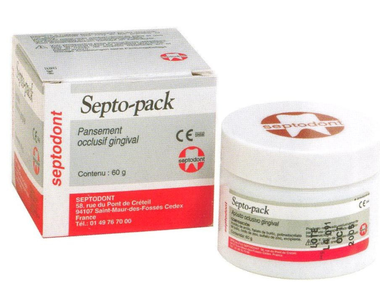 дентин-паста (масляный дентин). временная пломба септопак. для повязок и временных пломб. материалы для повязок и временных пломб.