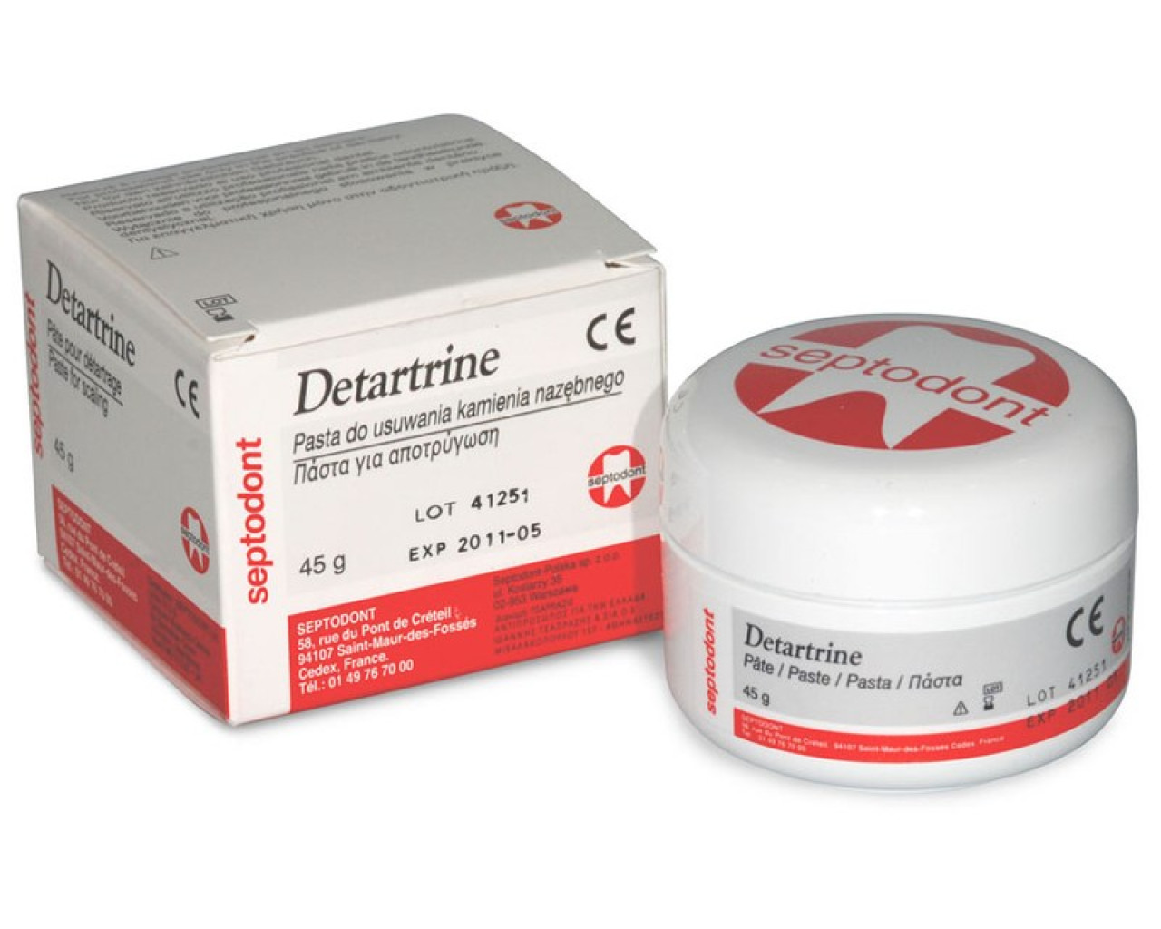 Detartrine Paste, Детартрин паста для удаления зубного камня в StomCart.ru